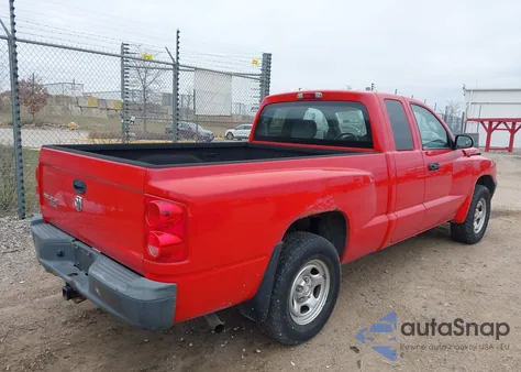 2007 Dodge Dakota St из США, поврежденный, VIN 1D7HW22K57S242864